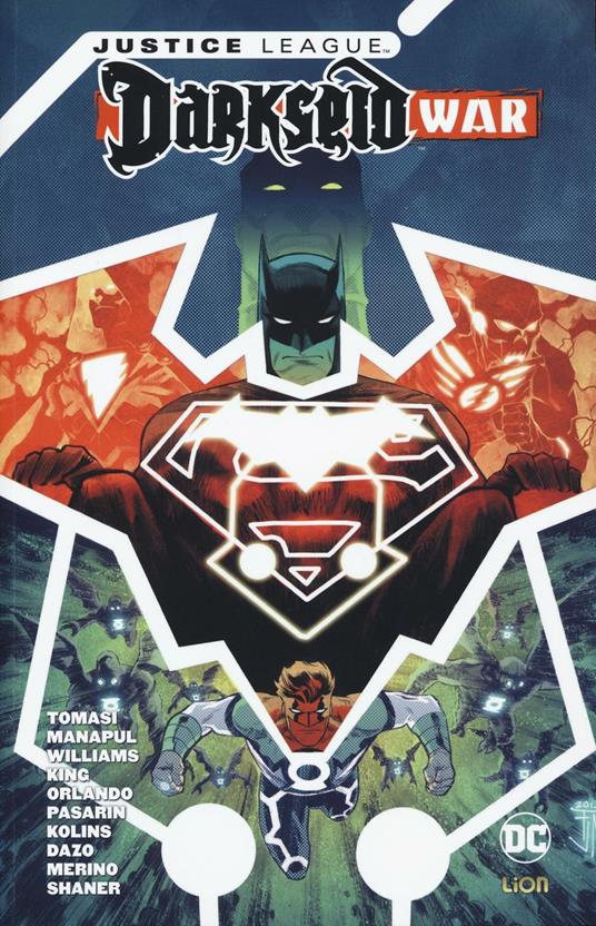 Darkseid war. Justice League - copertina
