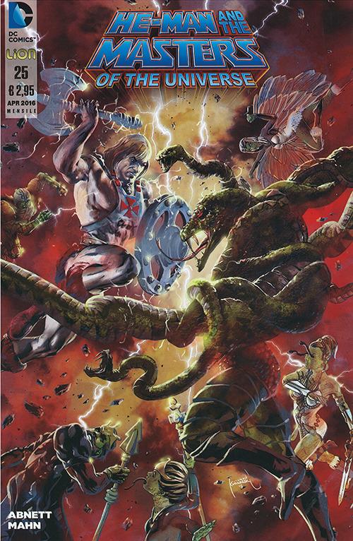 He-Man and the masters of the universe. Vol. 25 - Dan Abnett - copertina