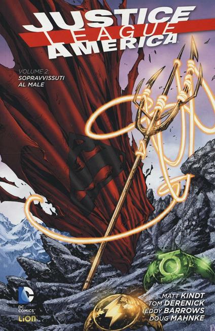 Sopravvissuti al male. Justice League America. Vol. 2 - copertina