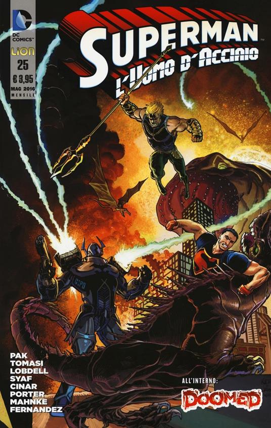 Superman l'uomo d'acciaio. Vol. 25 - Greg Pak - copertina