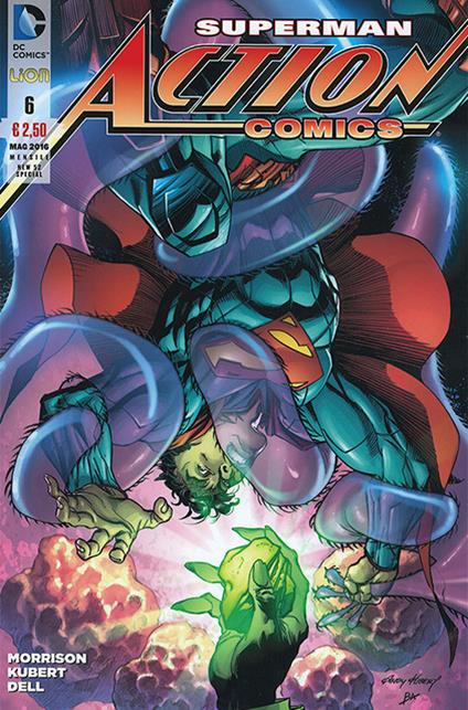 Superman. Action comics. Vol. 6 - Grant Morrison - copertina