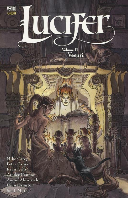 Vespri. Lucifer. Vol. 11 - Mike Carey - copertina