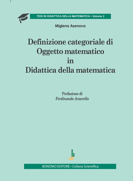 Definizione categoriale di oggetto matematico in didattica della matematica - Miglena Asenova - copertina