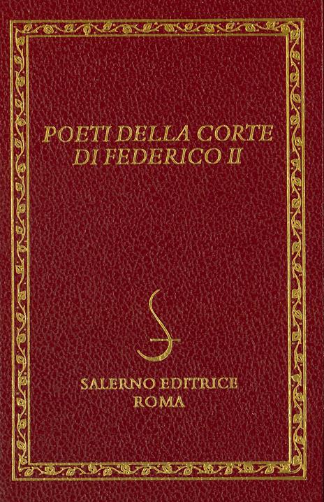 Poeti della corte di Federico II - copertina