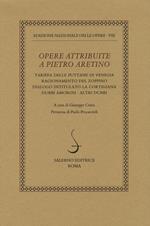 Opere attribuite a Pietro Aretino