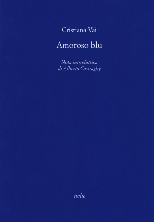 Amoroso blu - Cristiana Vai - copertina