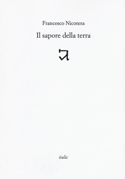 Il sapore della terra - Francesco Nicotera - copertina
