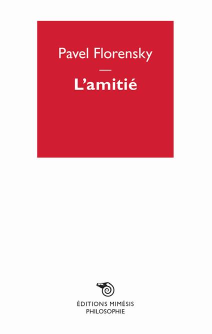 L' amitié - Pavel Florensky - copertina