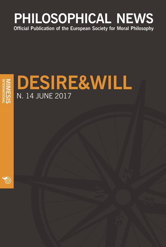 Philosophical news (2017). Vol. 14: Desire&will. - copertina