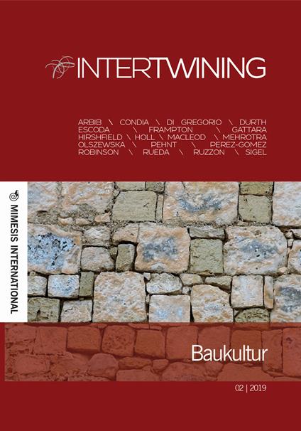 Intertwining. Vol. 2: Baukultur. - copertina