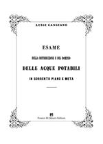 Esame della distribuzione e del dominio delle acque potabili in Sorrento Piano e Meta. Ediz. in facsimile
