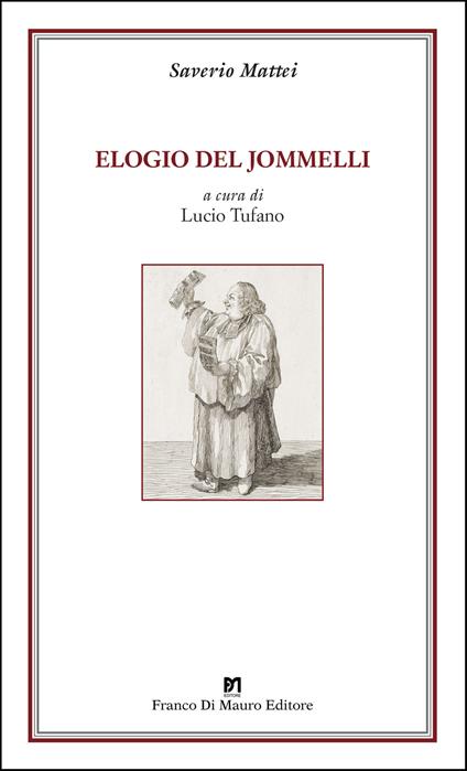 Elogio del Jommelli - Saverio Mattei - copertina