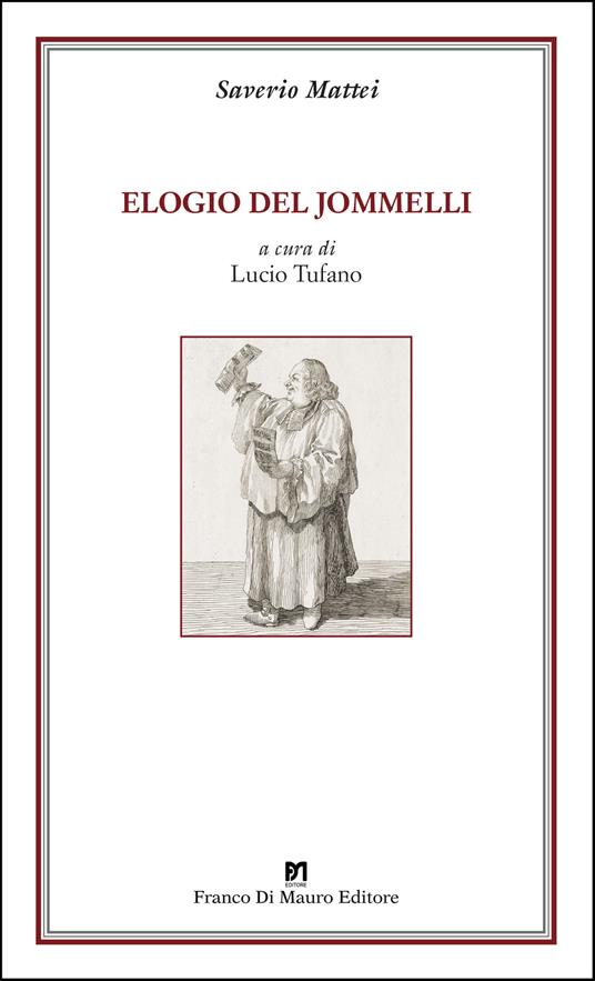 Elogio del Jommelli - Saverio Mattei - copertina