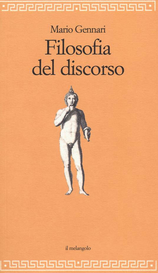 Filosofia del discorso - Mario Gennari - copertina
