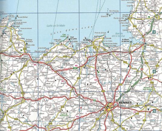 Atlante stradale. Europa 1:800.000 - 4