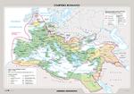 L' Impero romano. La civiltà greca. Carta murale storica