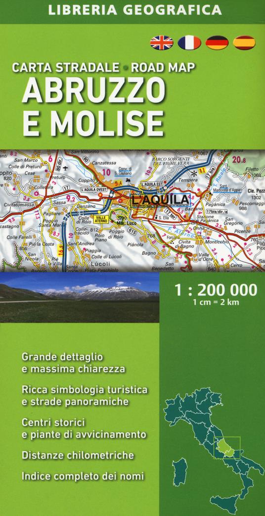 Abruzzo e Molise 1:200.000 - copertina