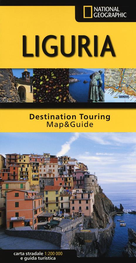 Liguria. Carta stradale e guida turistica. 1:200.000 - copertina