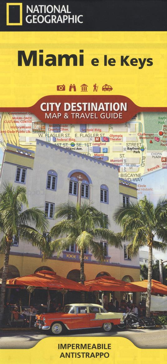 Miami e le Keys 1:15.000 - copertina