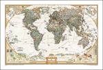 The world executive. Carta murale