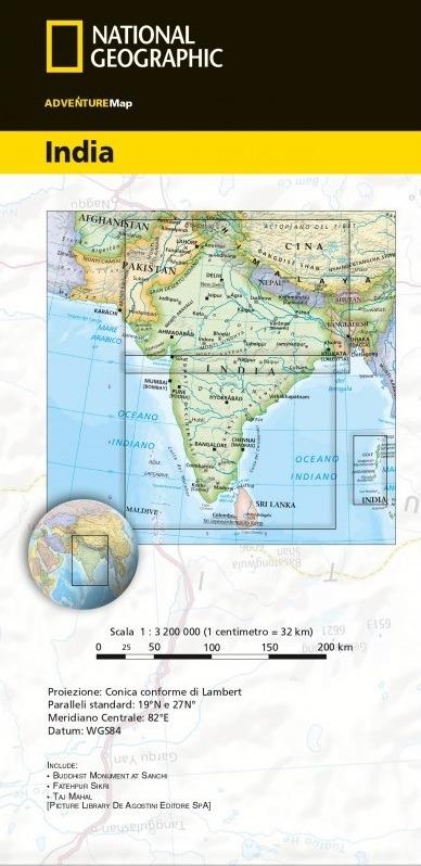 India 1:3.200.000 - 2