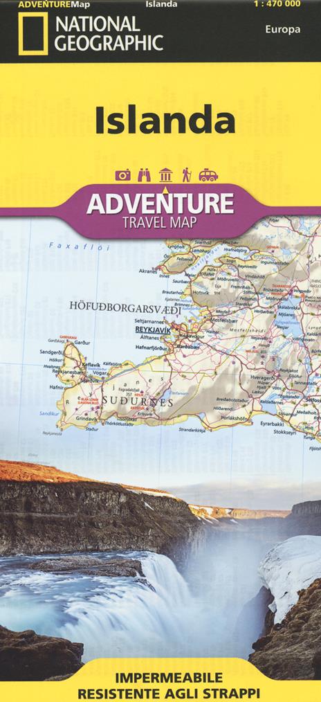 Islanda 1:470.000 - copertina