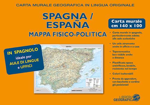 Spagna. Carta murale - copertina