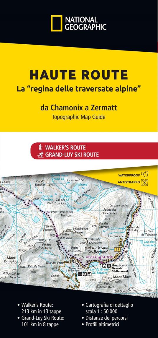 Haute Route. La regina delle traversate alpine. Da Chamonix a Zermatt - copertina