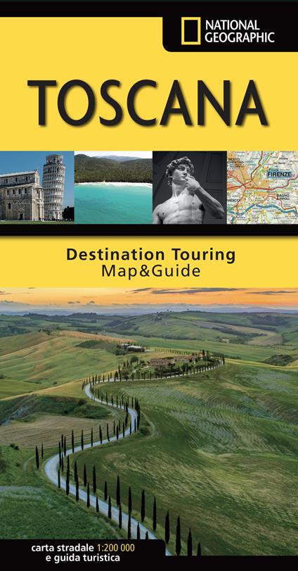 Toscana. Carta stradale e guida turistica. 1:200.000 - copertina