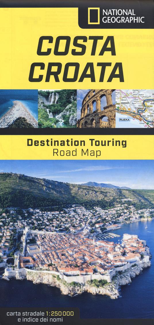 Croazia. Road Map. Destination Touring 1:250.000 - copertina
