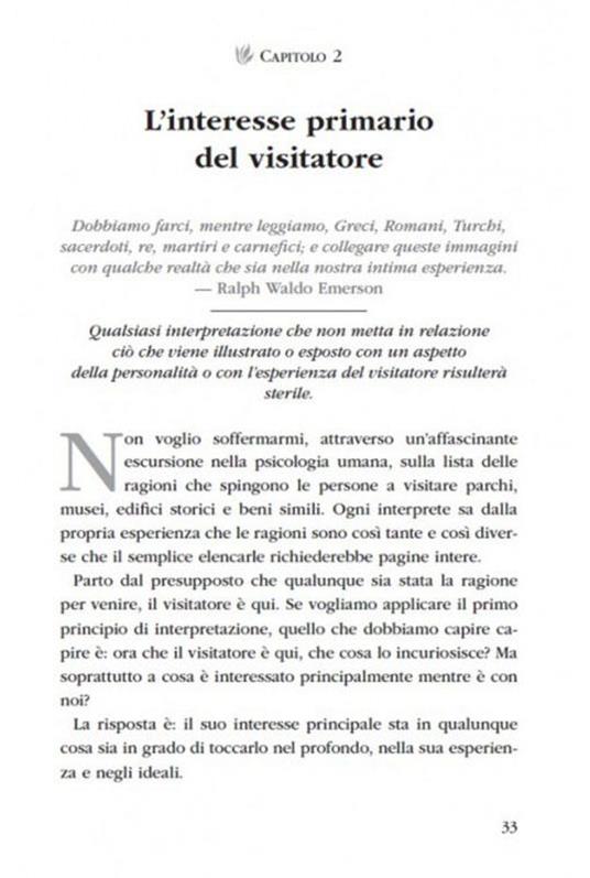 Interpretare il nostro patrimonio - Freeman Tilden - 2