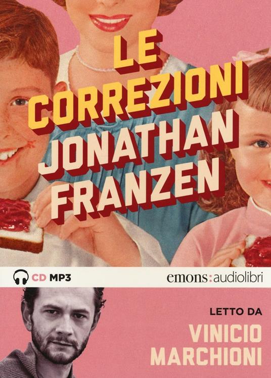 Le correzioni letto da Vinicio Marchioni. Audiolibro. 2 CD Audio formato MP3 - Jonathan Franzen - copertina