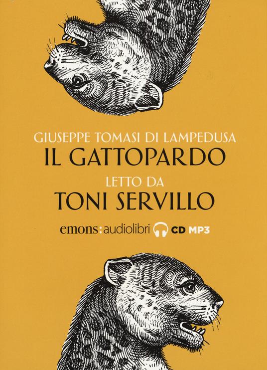 Il Gattopardo letto da Toni Servillo. Audiolibro. CD Audio formato MP3 - Giuseppe Tomasi di Lampedusa - copertina