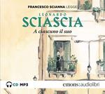 A ciascuno il suo letto da Francesco Scianna. Audiolibro. CD Audio formato MP3