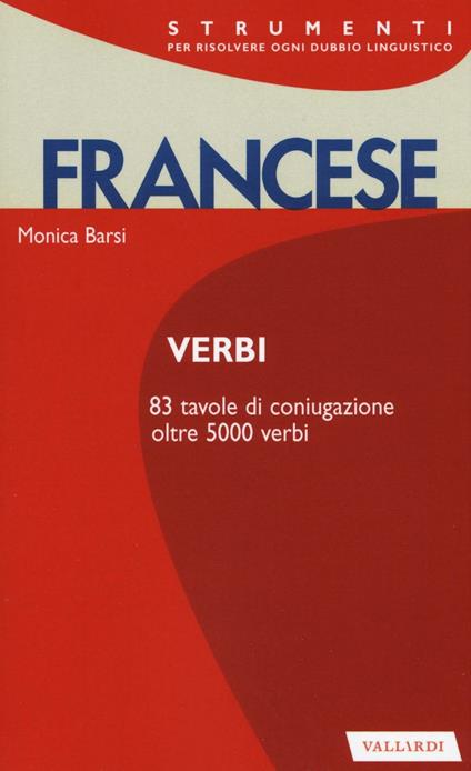 Francese. Verbi - Monica Barsi - copertina