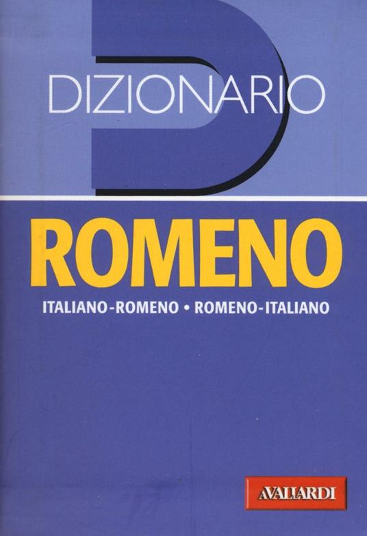 Dizionario romeno. Italiano-romeno, romeno-italiano - copertina