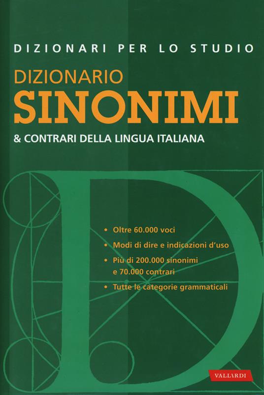  Dizionario Sinonimi. Studio (Grande Distribuzione) -  Laura Craici - copertina