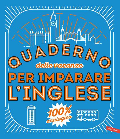 Quaderno delle vacanze per imparare l'inglese - copertina