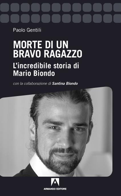 Morte di un bravo ragazzo - Paolo Gentili - copertina