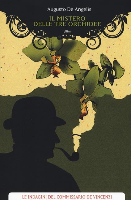 Il mistero delle tre orchidee - Augusto De Angelis - copertina