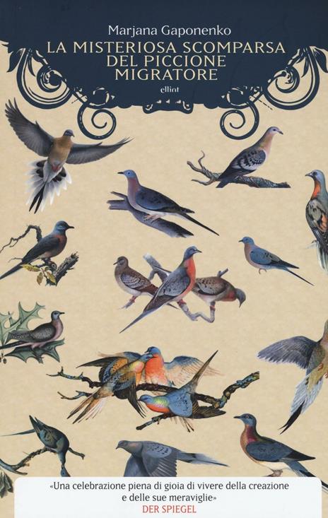 La misteriosa scomparsa del piccione migratore - Marjana Gaponenko - copertina