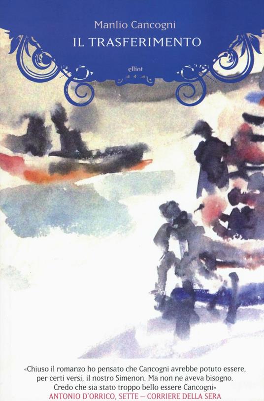 Il trasferimento - Manlio Cancogni - copertina