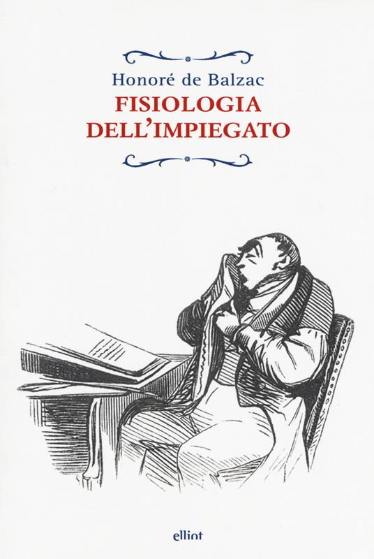 Fisiologia dell'impiegato - Honoré de Balzac - copertina