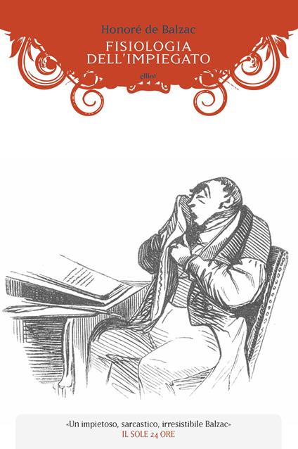 Fisiologia dell'impiegato - Honoré de Balzac - copertina