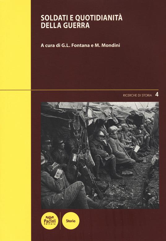 Soldati e quotidianità della guerra - copertina