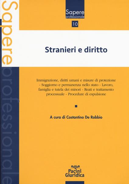 Stranieri e diritto - copertina