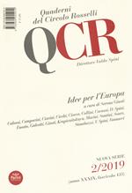 QCR. Quaderni del Circolo Fratelli Rosselli (2019). Vol. 2: Idee per l'Europa