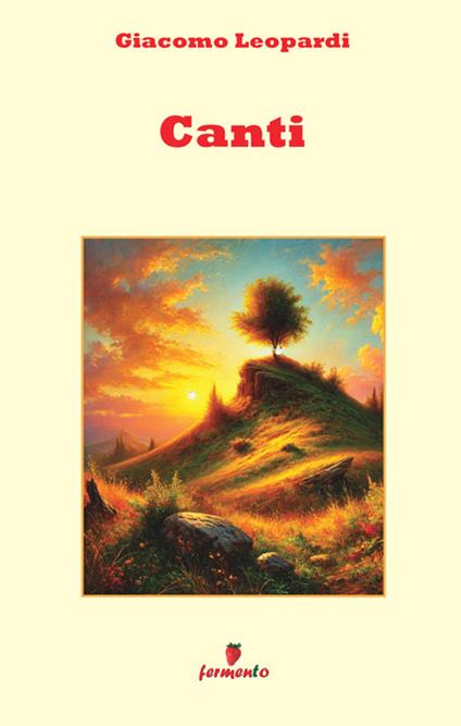 Canti - Giacomo Leopardi - copertina