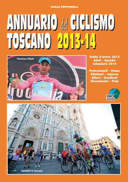 Annuario del ciclismo toscano 2013-14 - Carlo Fontanelli - copertina