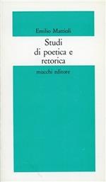 Studi di poetica e retorica
